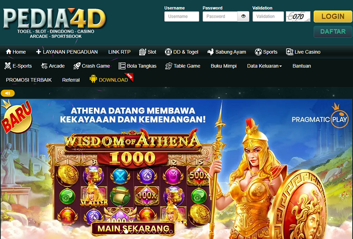 PEDIA4D Link Slot Laris Manis Sering Kasih Bonus Promo Terbesar